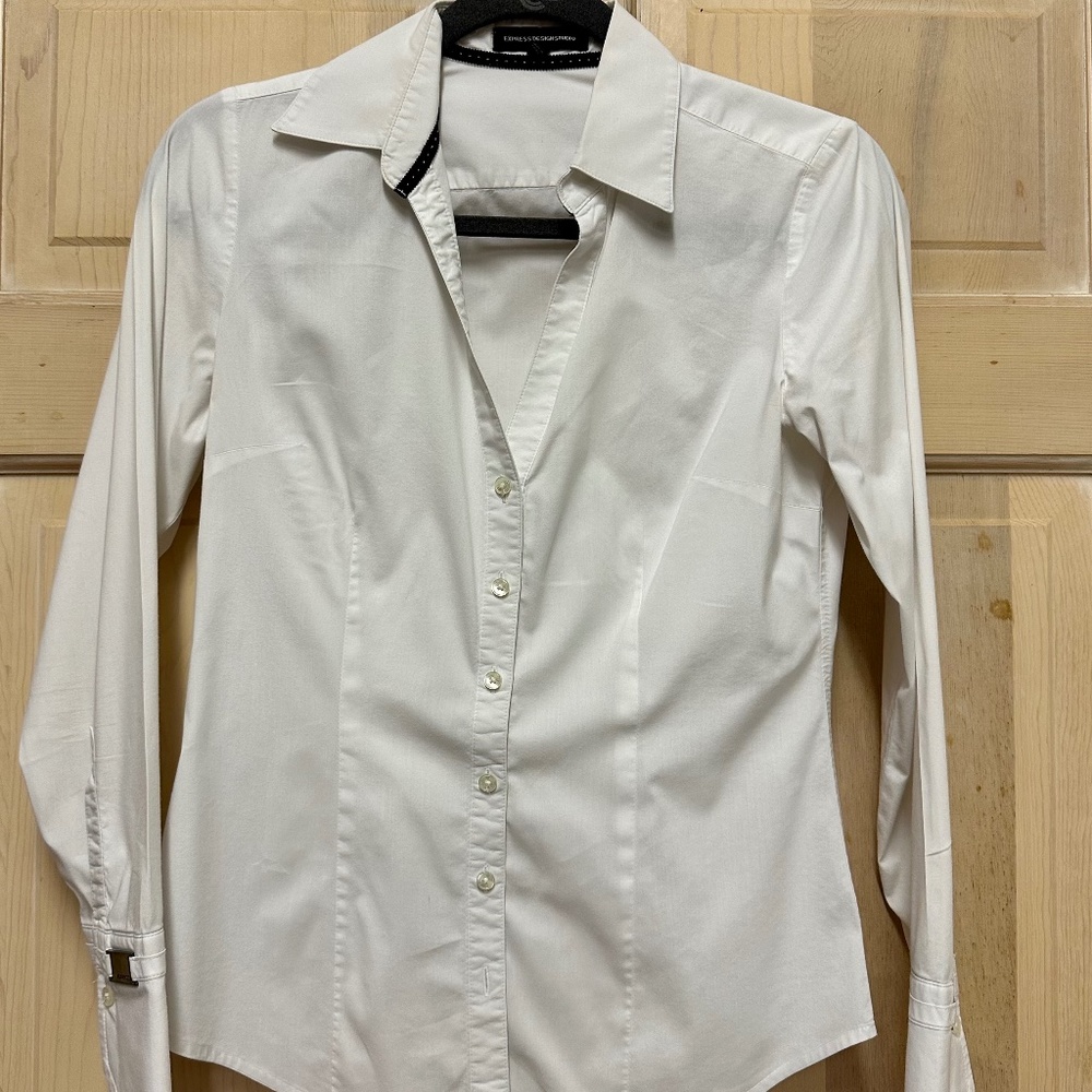 White button up shirt